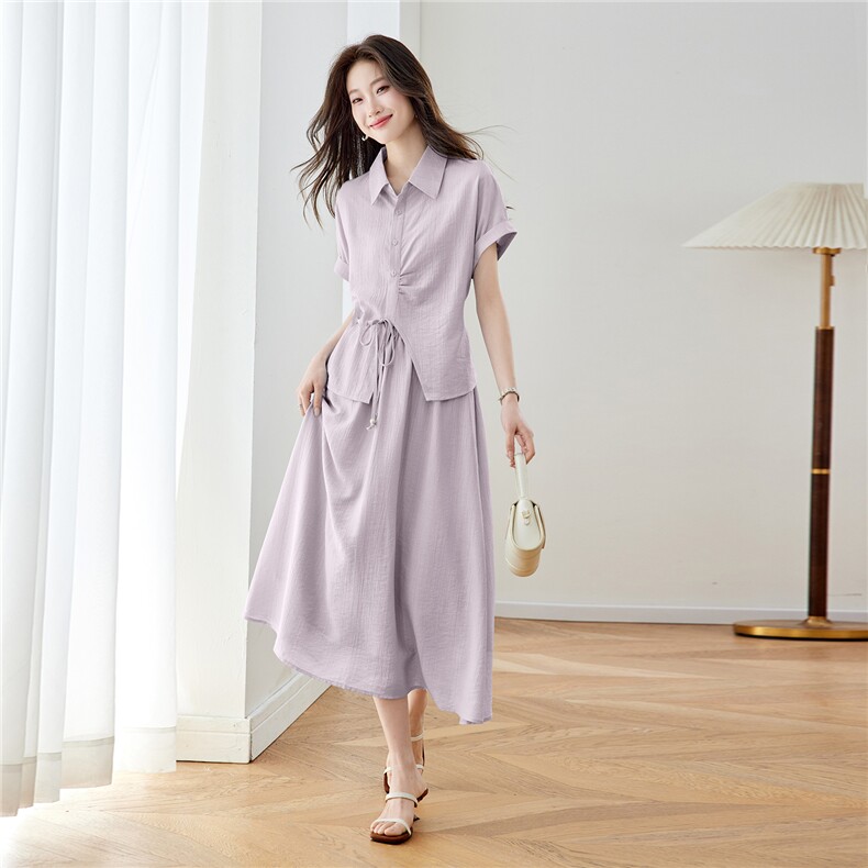 现货！2026夏装新款两件套套装女,女装套装/套裙,慕咨