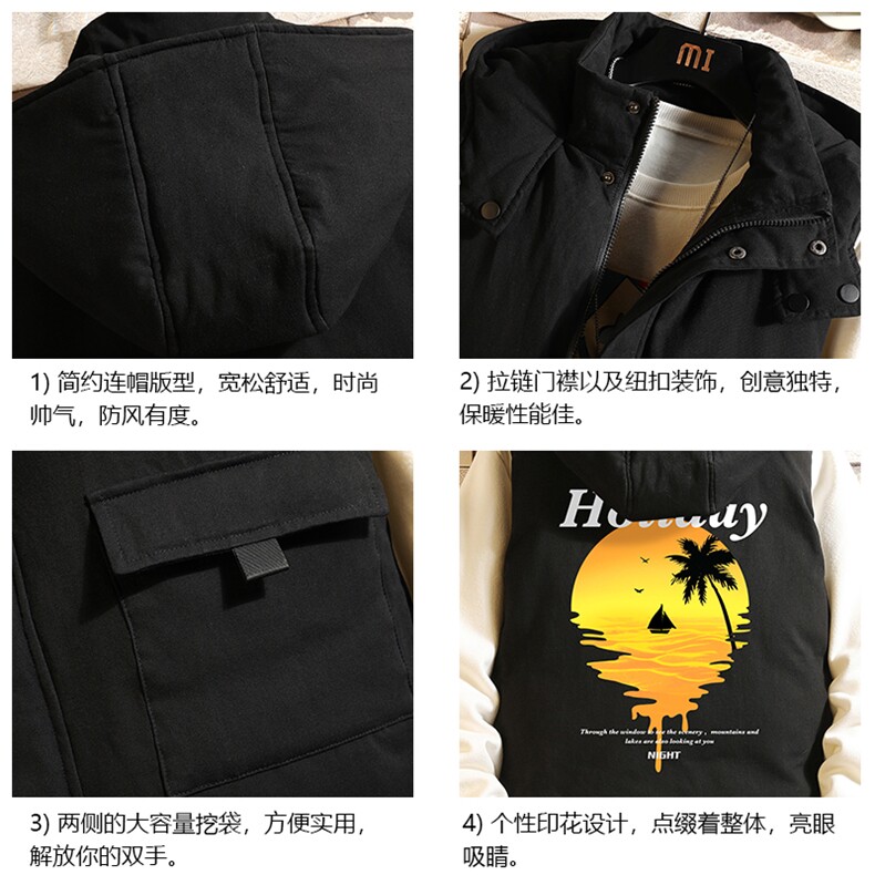 棉马甲男士大码加厚棉背心男坎肩男砖墙MJ47266-P80,男装背心/马甲,电商A040A