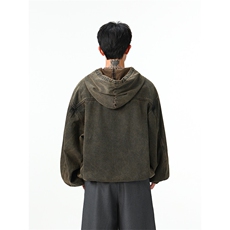 水洗牛仔外套男款春美式痞帅上衣服宽松休闲工装夹克JK1328-P80，男装工装外套，星座1103-3