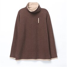 2021秋装新款韩版气质两件套高领打底衫加绒休闲裤潮，女装大码女装，奕阳依阁