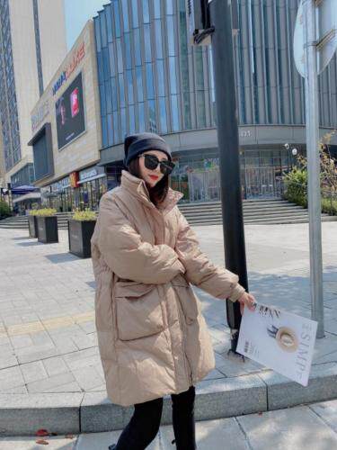 冬季中长羽绒服，女装羽绒服，爱特儿AITER