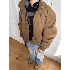 廓形宽松短款飞行棉服男女冬季保暖夹克外套M0293-P88，男装夹克，星座308B-2