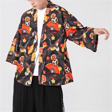 21夏 大码港风风ins潮和服开衫汉服半袖道袍防晒衣 F12-1/P40图片