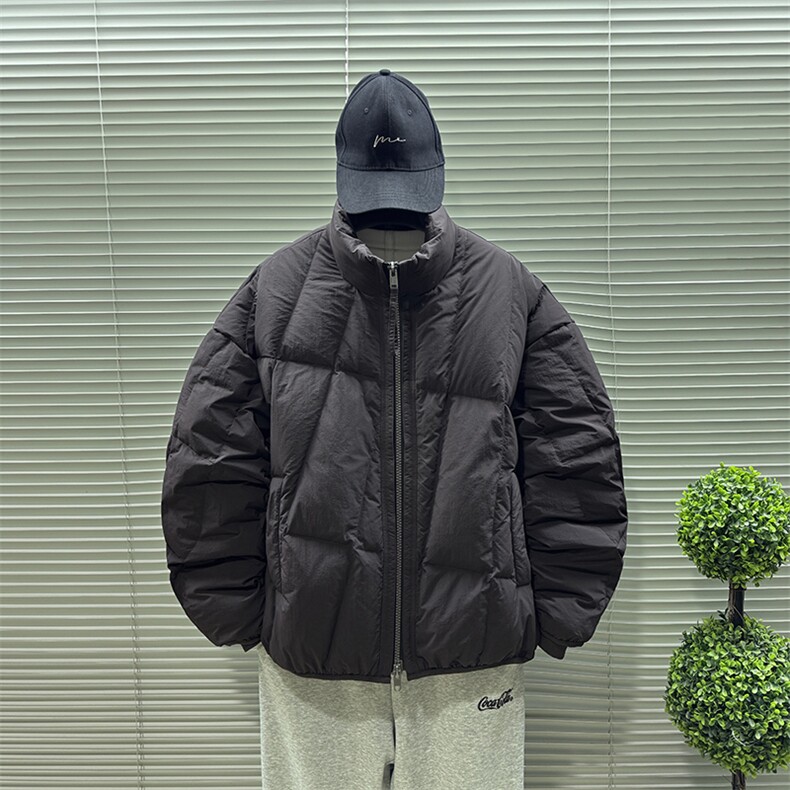 2025新标90白鸭绒立领工艺简约男加厚羽绒服357-P320,男装羽绒服,钱塘708(原3018)
