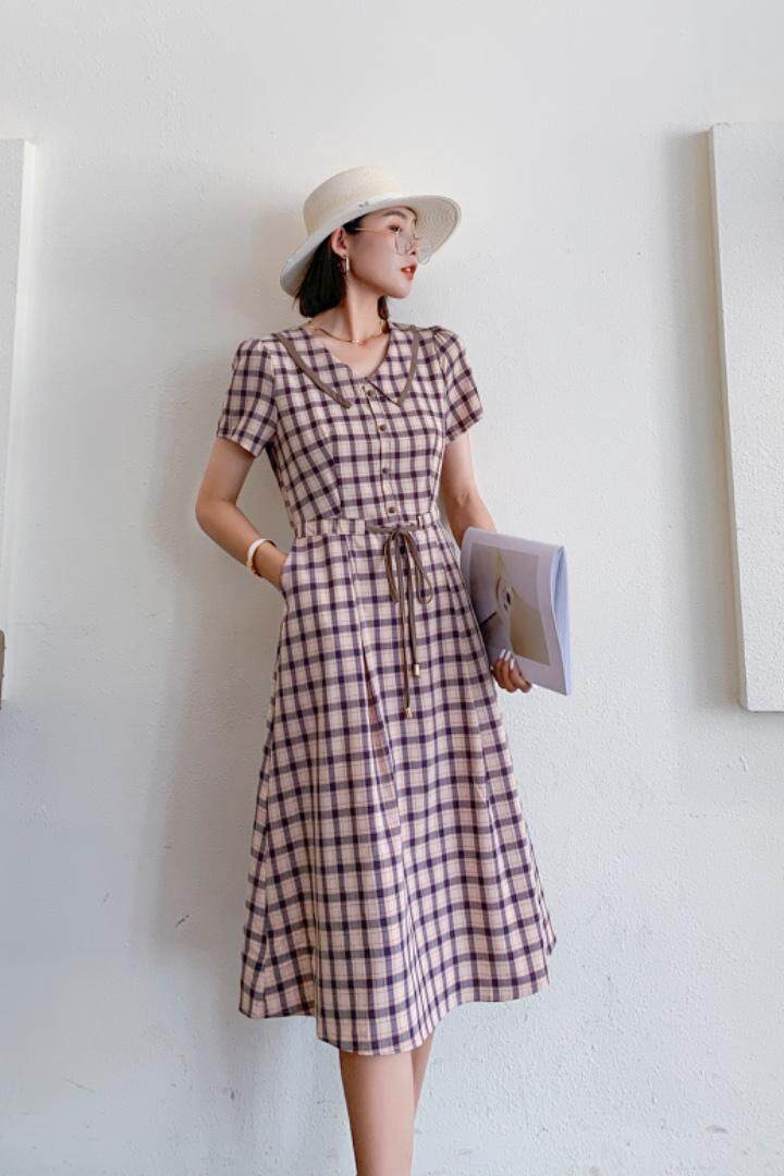 夏季新款连衣裙，女装连衣裙，芯俪歌 芭绯