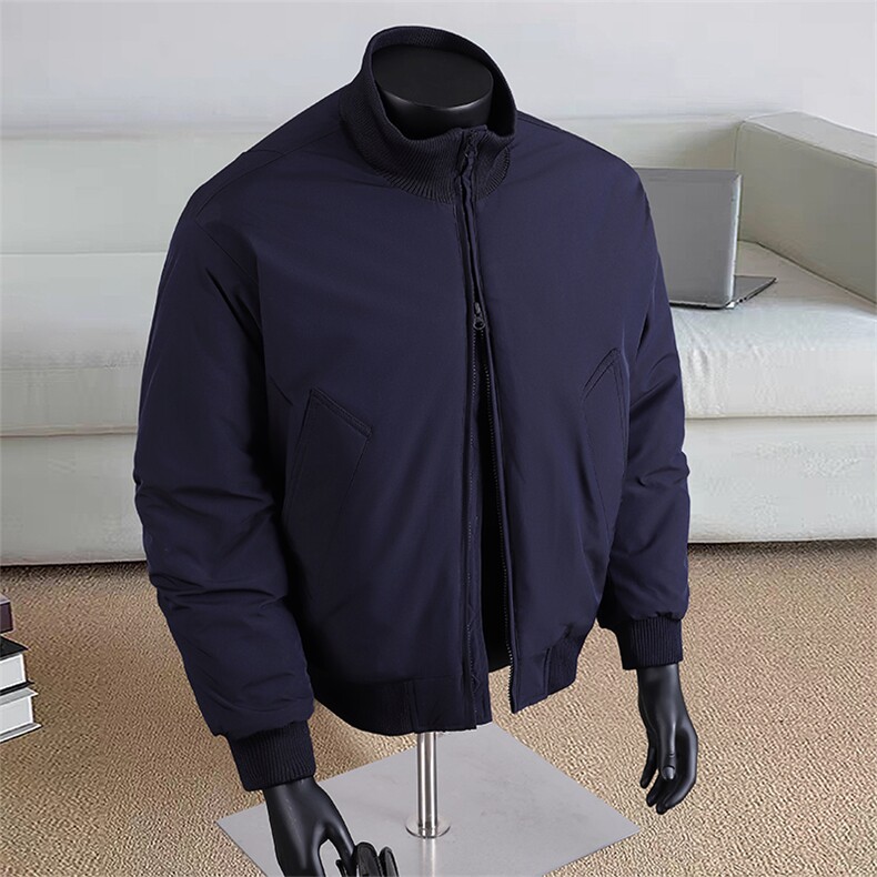 冬季美式高街立领棒球棉服飞行夹克棉衣短款外套男MY1030-P65,男装棉衣,星座1402-1
