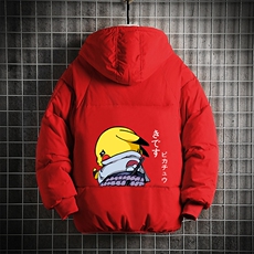MY16036-P100加厚加绒连帽衣男大码服男面包服男网格挂拍，男装棉衣，电商A040A
