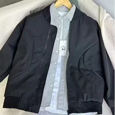 百搭美式飞行夹克春秋潮牌痞帅男女装棒球服中性cleanfit长款外套，男装夹克，星座506A
