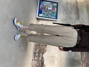 百搭休闲裤图片