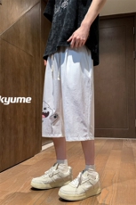 冰丝七分裤男大码速干短裤男五分裤QK72131-P25，男装休闲裤，电商A040