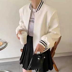 时尚棒球服外套，爆，补货，百搭款图片