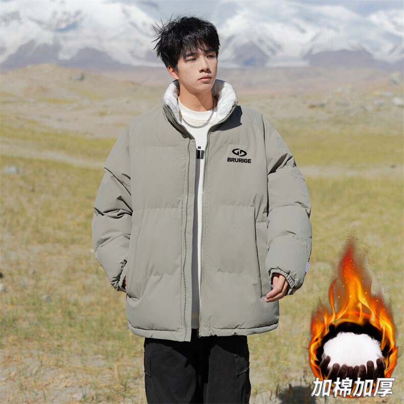 抖音得物品质深度库存三防面料加绒加厚棉衣外套冬棉服WM11138P85,男装棉衣,电商A486