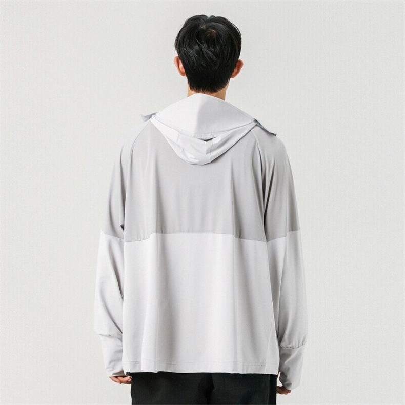 UPF50+冰丝连帽防晒衣外套男夏季新款防紫外线钓鱼服BL5322-P48,男装防晒衣,星座610（原A335）