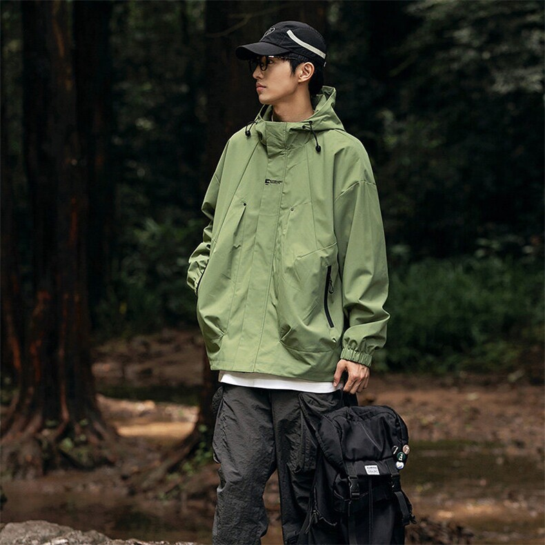 秋季现货户外夹克男防水冲锋衣外套DSA157B-JK745-特P75图片