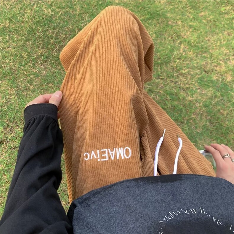 男秋季新款港风休闲裤灯芯绒K432P32,男装休闲裤,星座1116-2