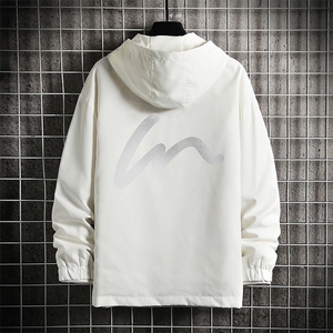 连帽夹克男大码胖子棒球服上衣外套 网格挂拍JK65280-P45图片