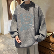 控68半高领毛衣男士大码针织衫男毛线衣男M18245-P45加绒款-P65，男装针织衫/毛衣，电商A040