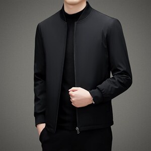 BAMJ-8952钱塘2020-2中年男士秋季新款商务休闲简约夹克P127图片