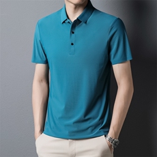 夏季冰丝无痕POLO衫男士高端百搭商务翻领T恤上衣PL1199-P38，男装Polo衫，电商B306