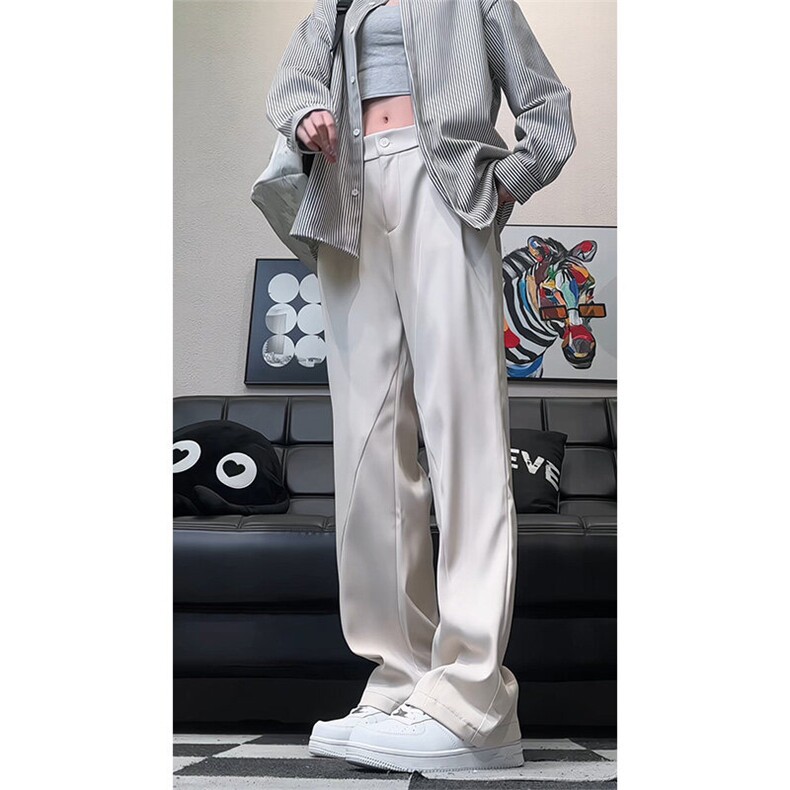 大货~春季褶皱垂感显瘦西装休闲长裤男K315-P45（主推差价大）,男装休闲裤,星座1004-3
