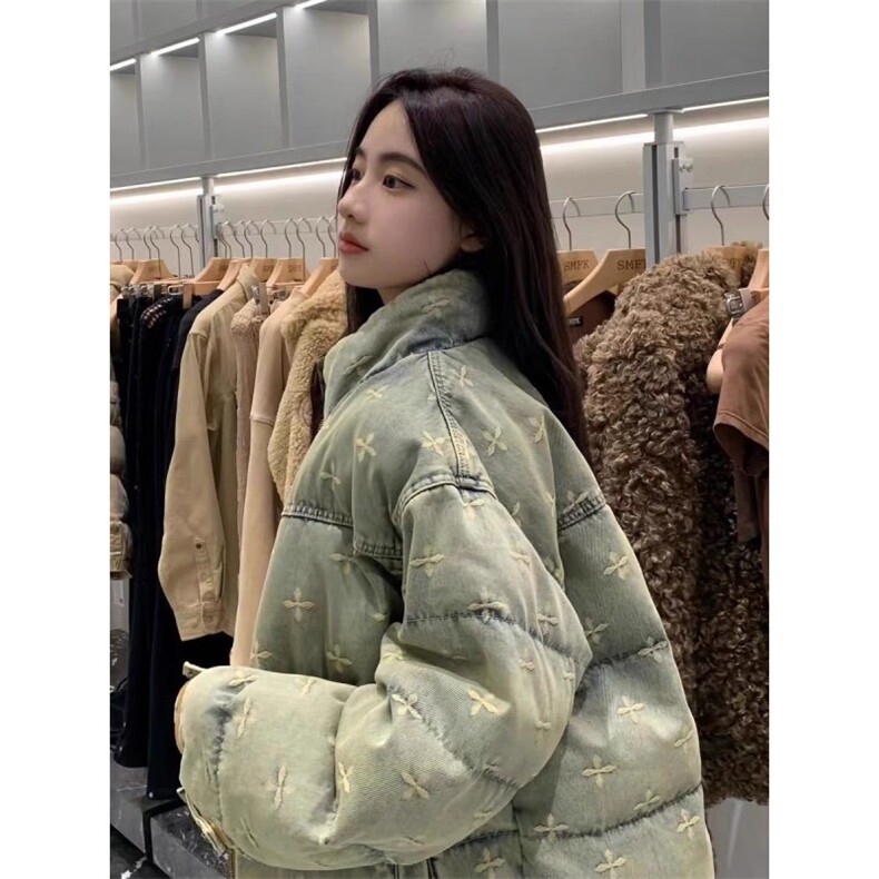 网红水洗牛仔棉服宽松百搭棉衣ZM070-P133，男装棉衣，星座313A(原308A-2)