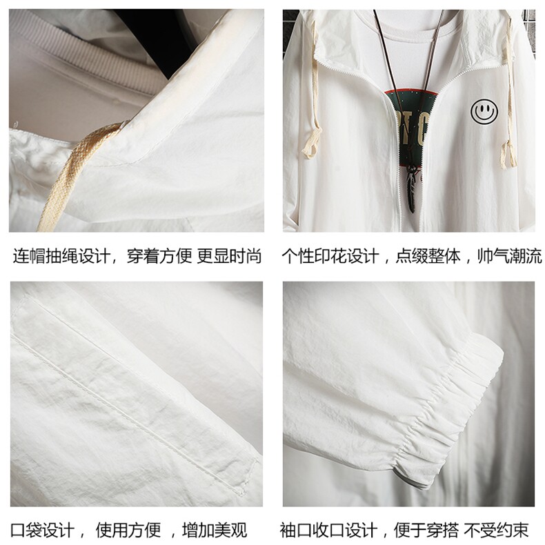 FS63224-P55薄款防晒衣男透气防紫外线钓鱼外套冰丝防晒服,男装夹克,电商A040A