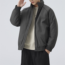 棉衣男宽松面包服防风防水加厚棉袄DSA157B-M8834-特P65，男装棉衣，电商A157B