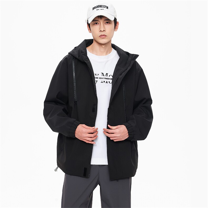 JK80/P48 新款现货冲锋衣男夹克外套防水宽松大码户外上衣图片