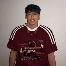 夏季美式高街重磅纯棉三条杠织带撞色男女短袖T恤ZD522-特P30，男装T恤，电商A486