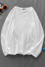 TX3045-P28纯棉长袖t恤男大码圆领打底衫体恤上衣服，男装T恤，电商A040