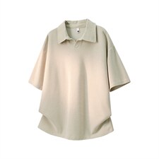 2026美式重磅冰感简约短袖T桖春夏DX2612-特P25控49，男装T恤，电商B208