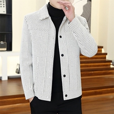 2025秋冬新款男士毛呢大衣短款休闲商务夹克外套上衣D21P145控238，男装毛呢大衣，电商B226-2（原B217-2）