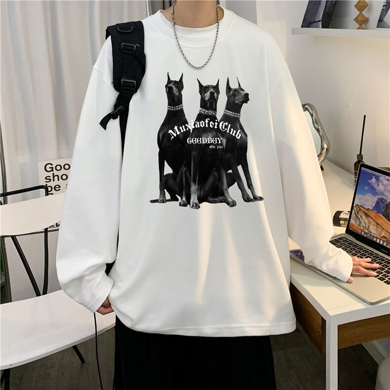 量大图低于控价自动【有货】长袖T恤HD019-1-CT25101-P25图片