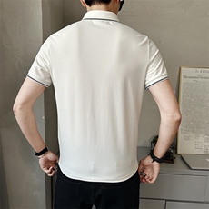潮牌翻领Polo衫短袖T恤男士夏季新款韩版潮流体恤上衣PL88050-P58，男装T恤，电商A237