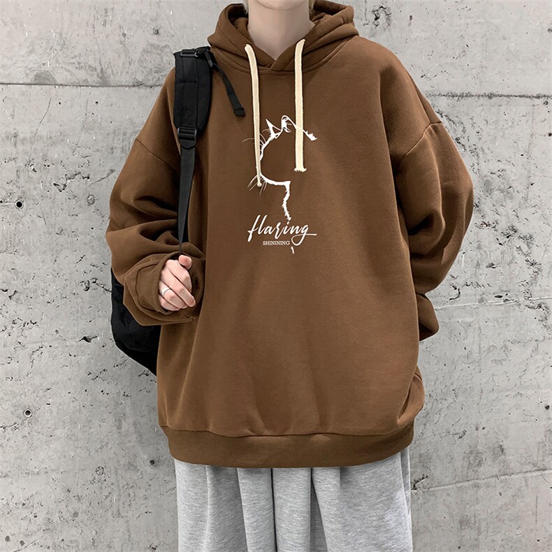 连帽卫衣男大码运动服帽衫外套WY2344-P35,男装卫衣,电商A040