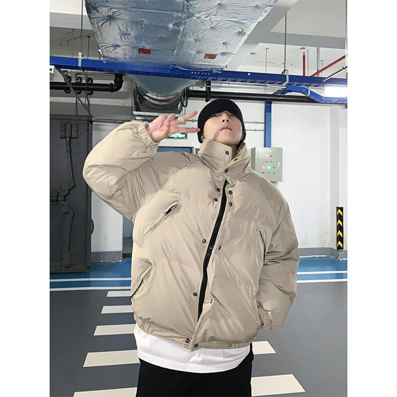 【有货】小众美式棉服多拉链设计棉衣棉袄外套MY127特P75,男装棉衣,星座908-1