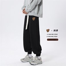 冬季加绒加厚休闲裤D329-QM554-P55-控78面料65棉35聚脂钎维，男装卫衣，电商D329