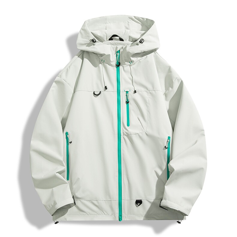 机能冲锋衣情侣外套登山服户外工装连帽小众运动夹克防风7870-P45,男装夹克,星座1403A