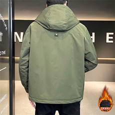 DS-A225-M501加棉男士连帽帅气工装青年夹克百搭时尚潮流外套，男装夹克，电商A225