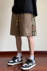 抖音！2023设计男士风短裤情侣五分裤DK246P35控68，男装休闲裤，电商B220