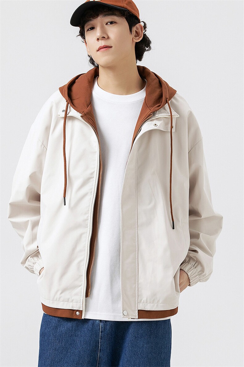 秋季现货假两件夹克男二开三防冲锋衣外套DSA157B-JK763-特P70,男装夹克,电商A157B