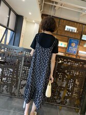 星雨阁2022夏装新款现货两件套连衣裙，女装连衣裙，星雨阁