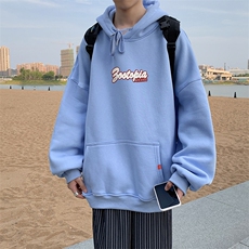 21秋季男卫衣连帽套头无性别打底衫-WY301P45限58，男装卫衣，电商A089-1