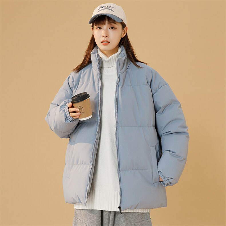 推荐2024冬季新款棉衣港风情侣棉服潮牌宽松上衣M6688图片