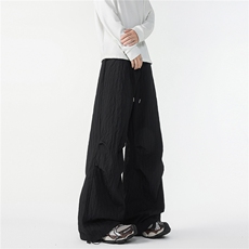 8XL-M新款速干肌理感直筒工装裤男宽松早秋休闲裤阔腿裤K9172P68，男装工装外套，电商D206-1
