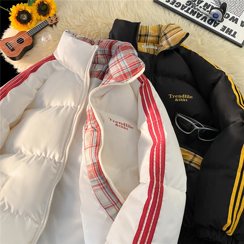 【现货S-5XL】大码三道杠棉衣棉服供抖音直播特P65-1620,男装棉衣,星座207