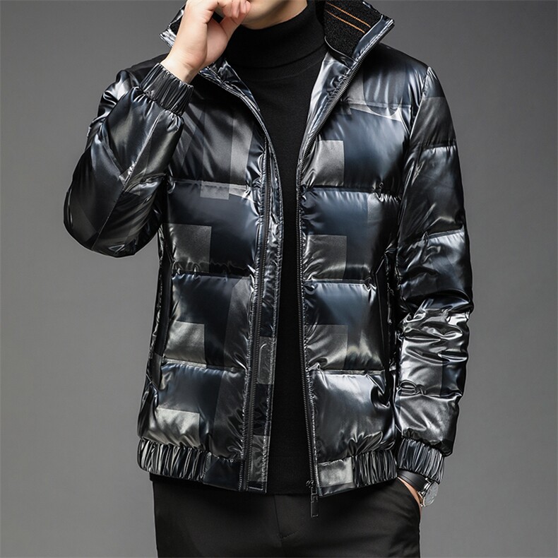 AC2262钱塘2020-3冬季羽绒服白鸭绒防寒保暖外套男加厚P235，男装羽绒服，钱塘207-3