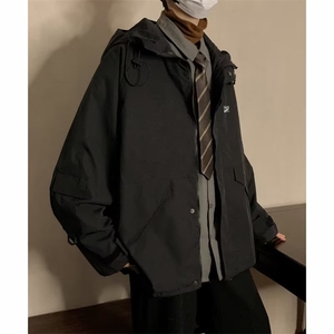 男秋季2022新款长袖冲锋衣夹克外套AW12P65图片