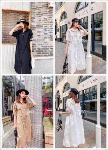 时尚休闲连衣裙，女装连衣裙，格乐