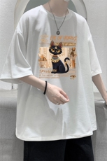 华夫格t恤男短袖男大码五分袖大皂风HT73429-P22，男装T恤，电商A040